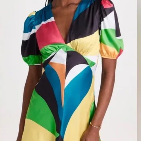 STAUD Mini Milla Dress NWT - Picture 2 of 8